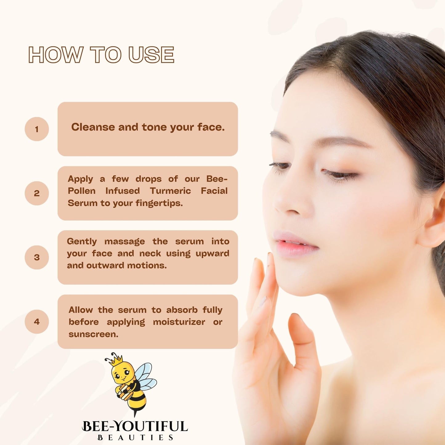 TURMERIC & BEE POLLEN FACIAL SERUM image 6