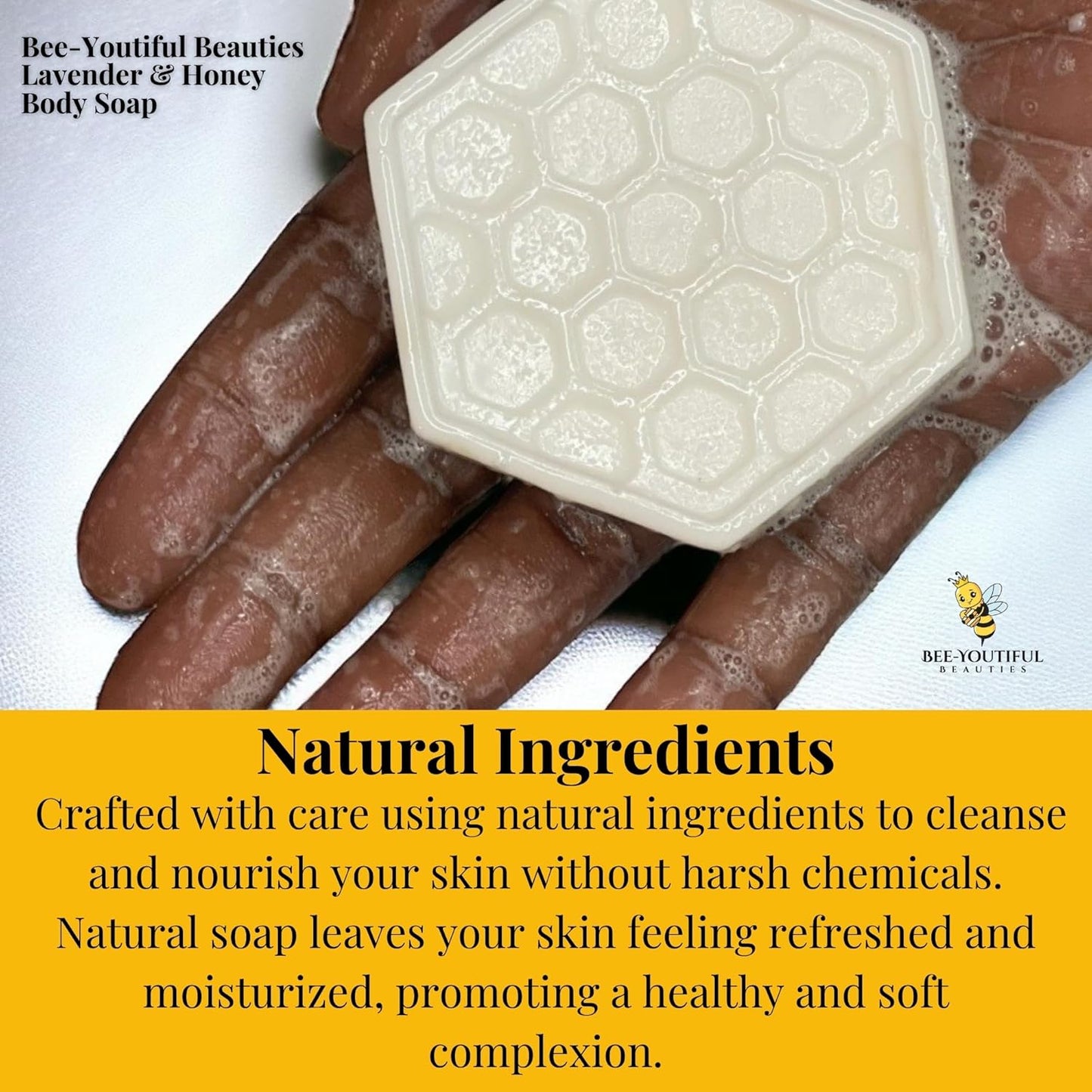 LAVENDER & HONEY BODY SOAP image 8