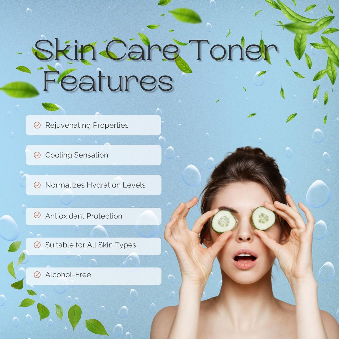 CUCUMBER & GREEN TEA TONER WITH BEE POLLEN image 1