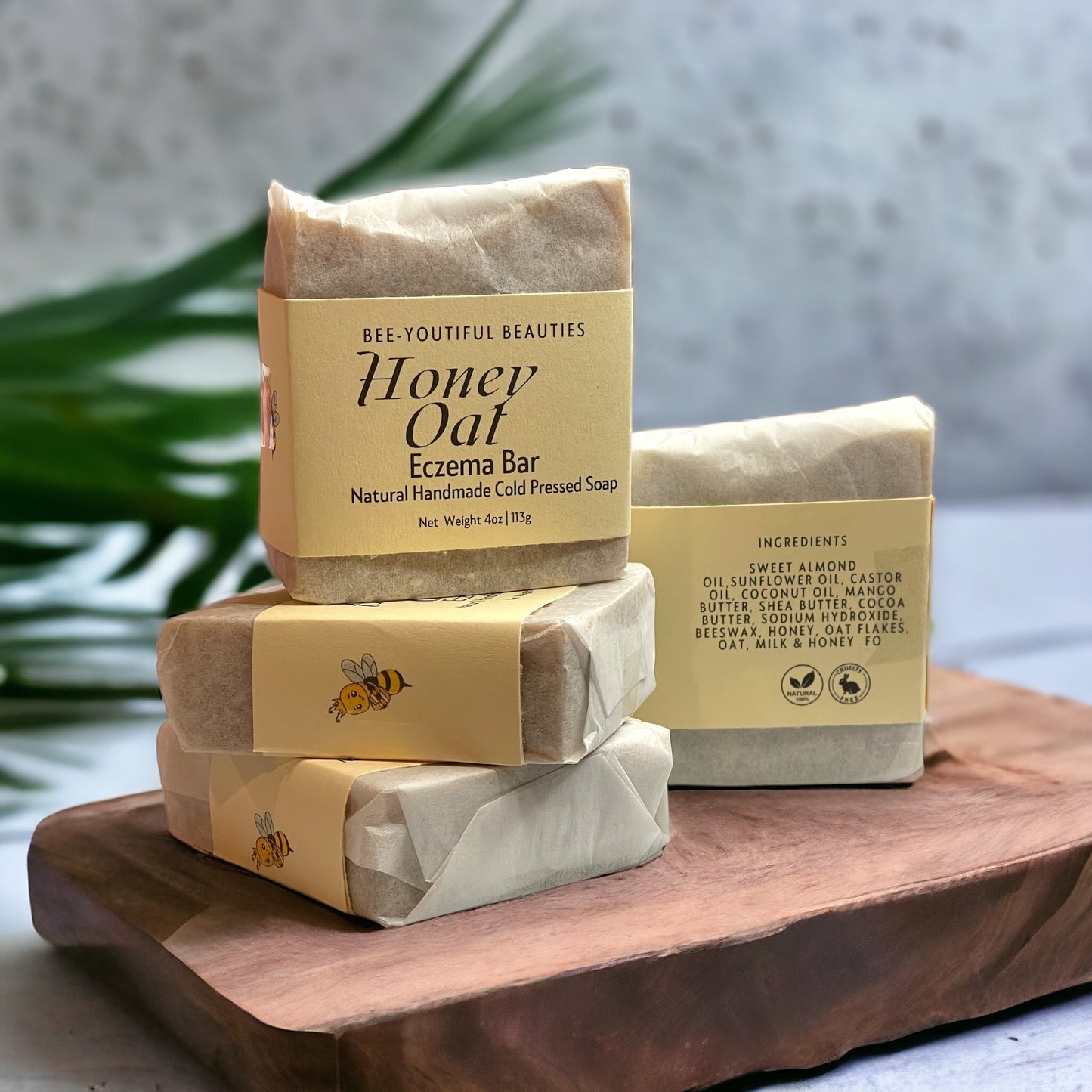 HONEY OAT ECZEMA BAR image 0