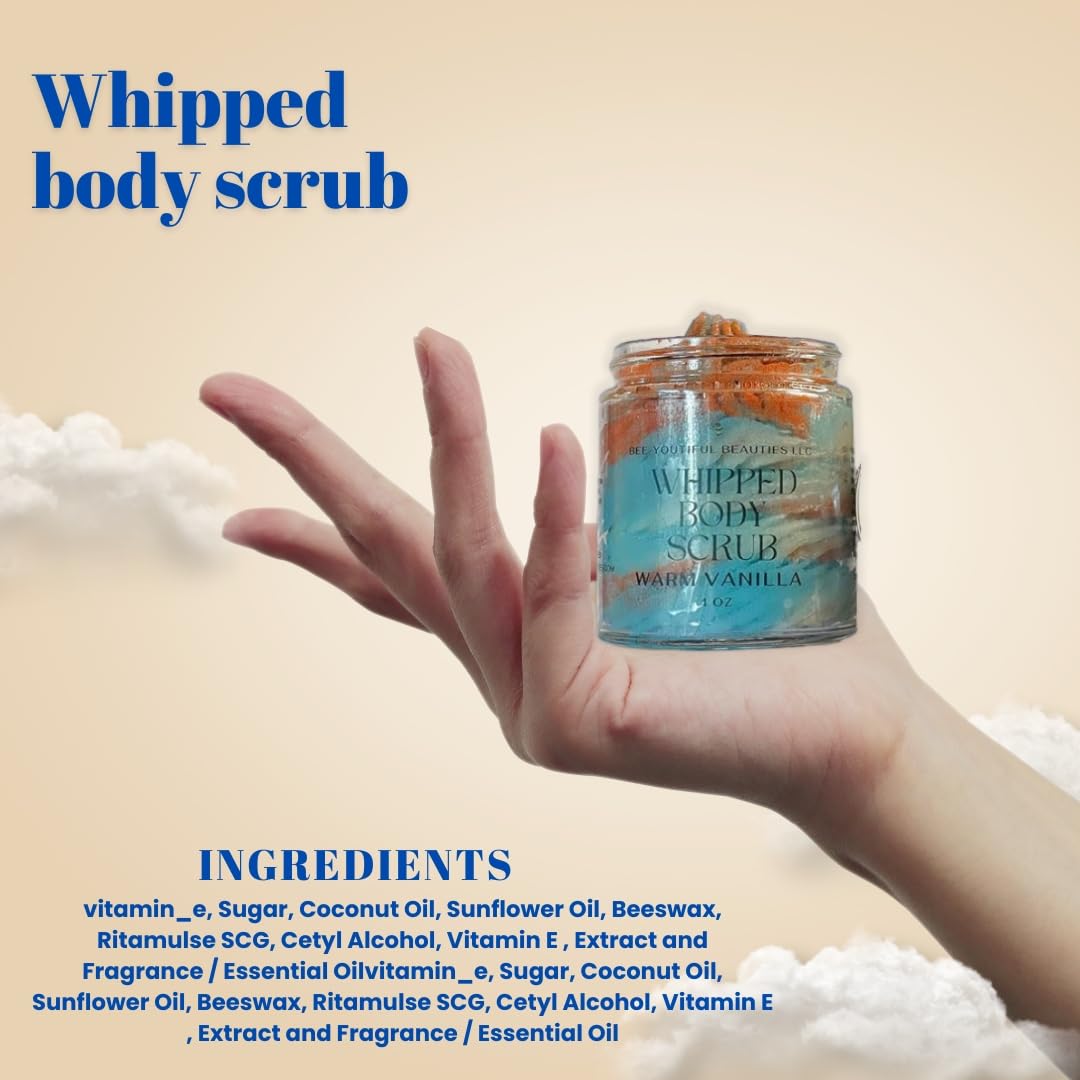 SWEET WARM VANILLA WHIPPED BODY SCRUB image 2