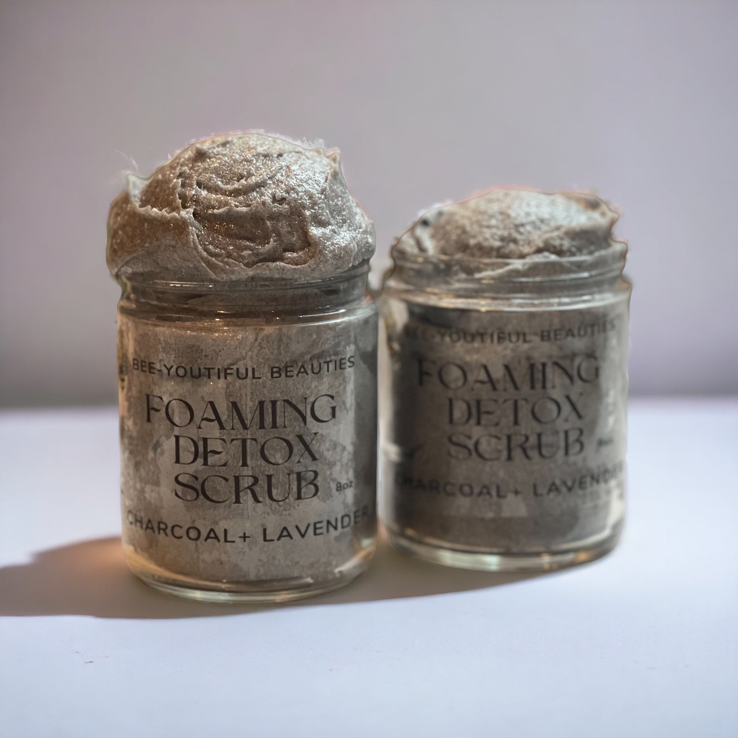 FOAMING DETOX CHARCOAL BODY SCRUB image 1