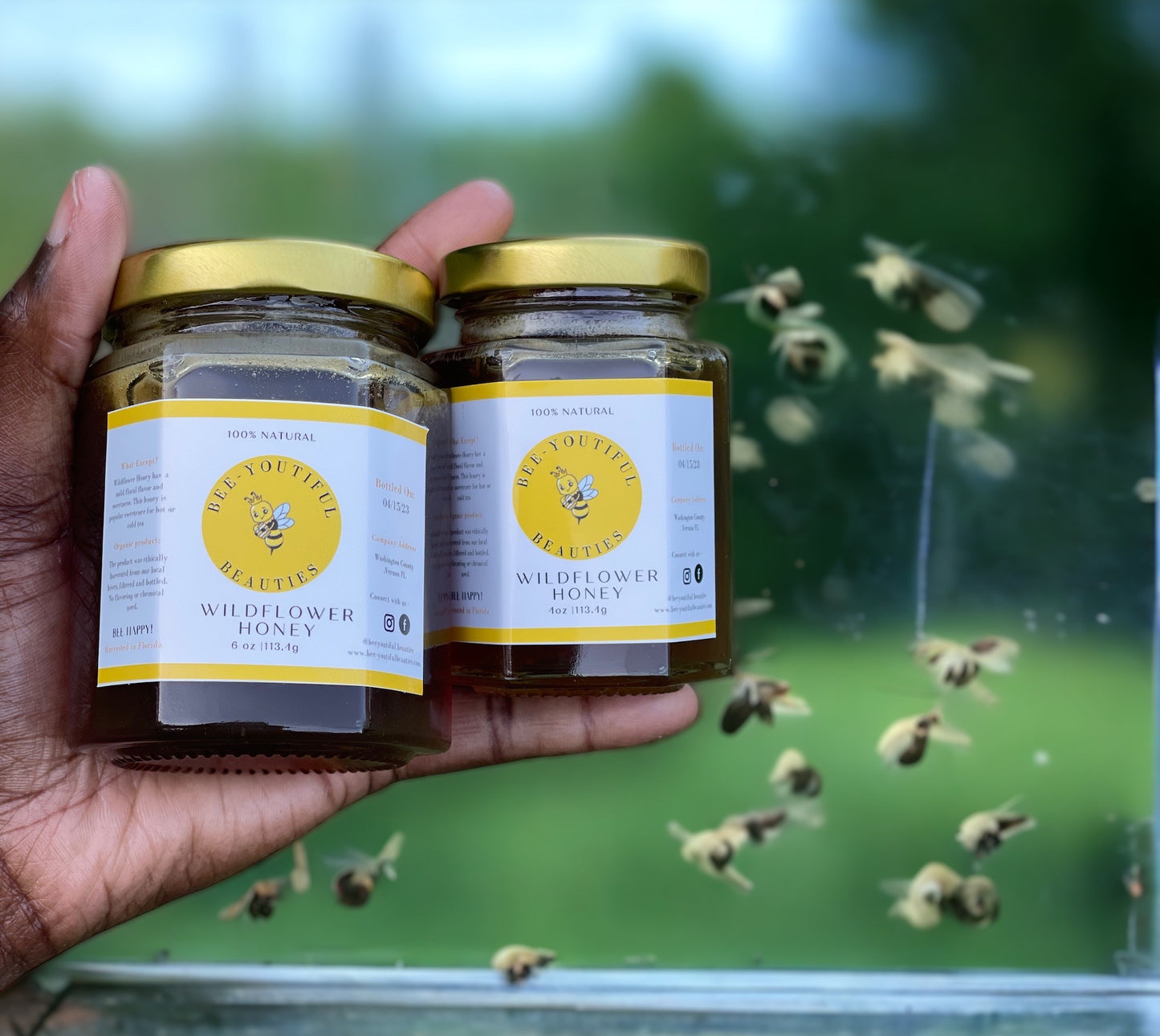 RAW WILDFLOWER HONEY image 1