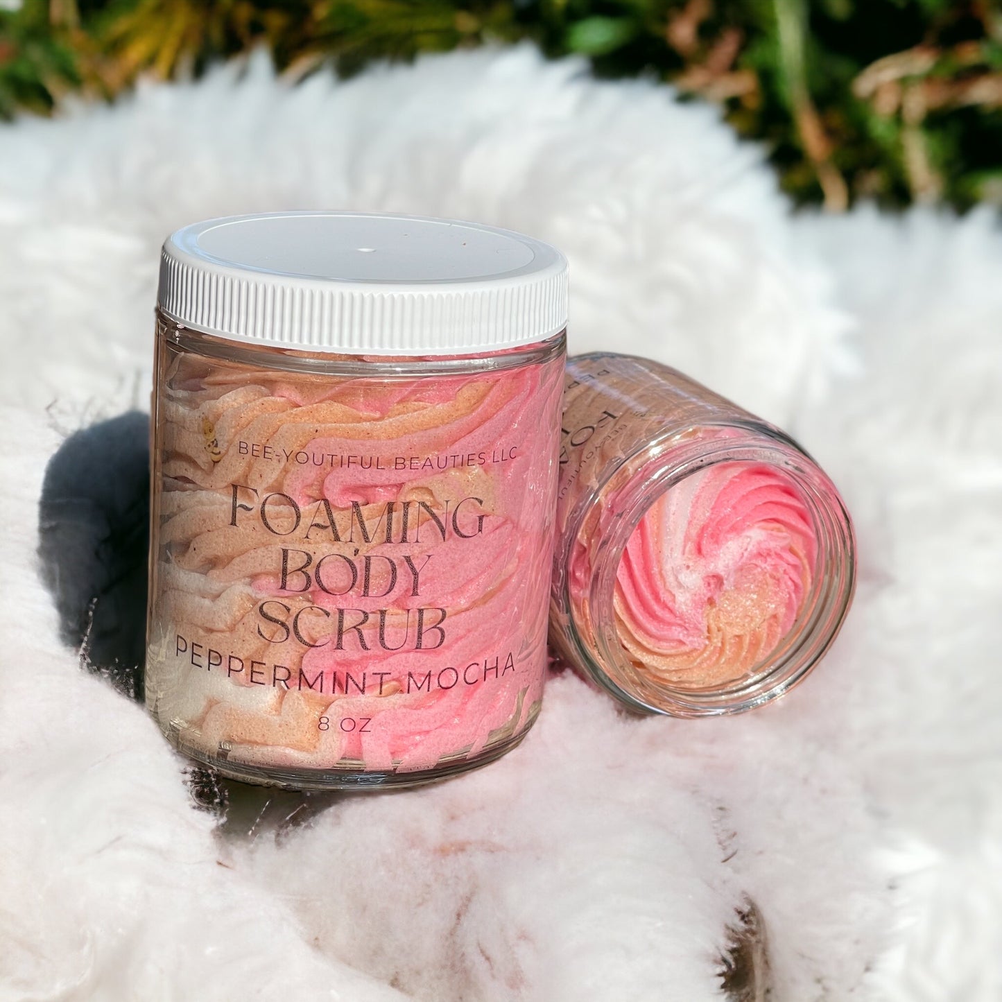 PEPPERMINT MOCHA FOAMING SCRUB image 0