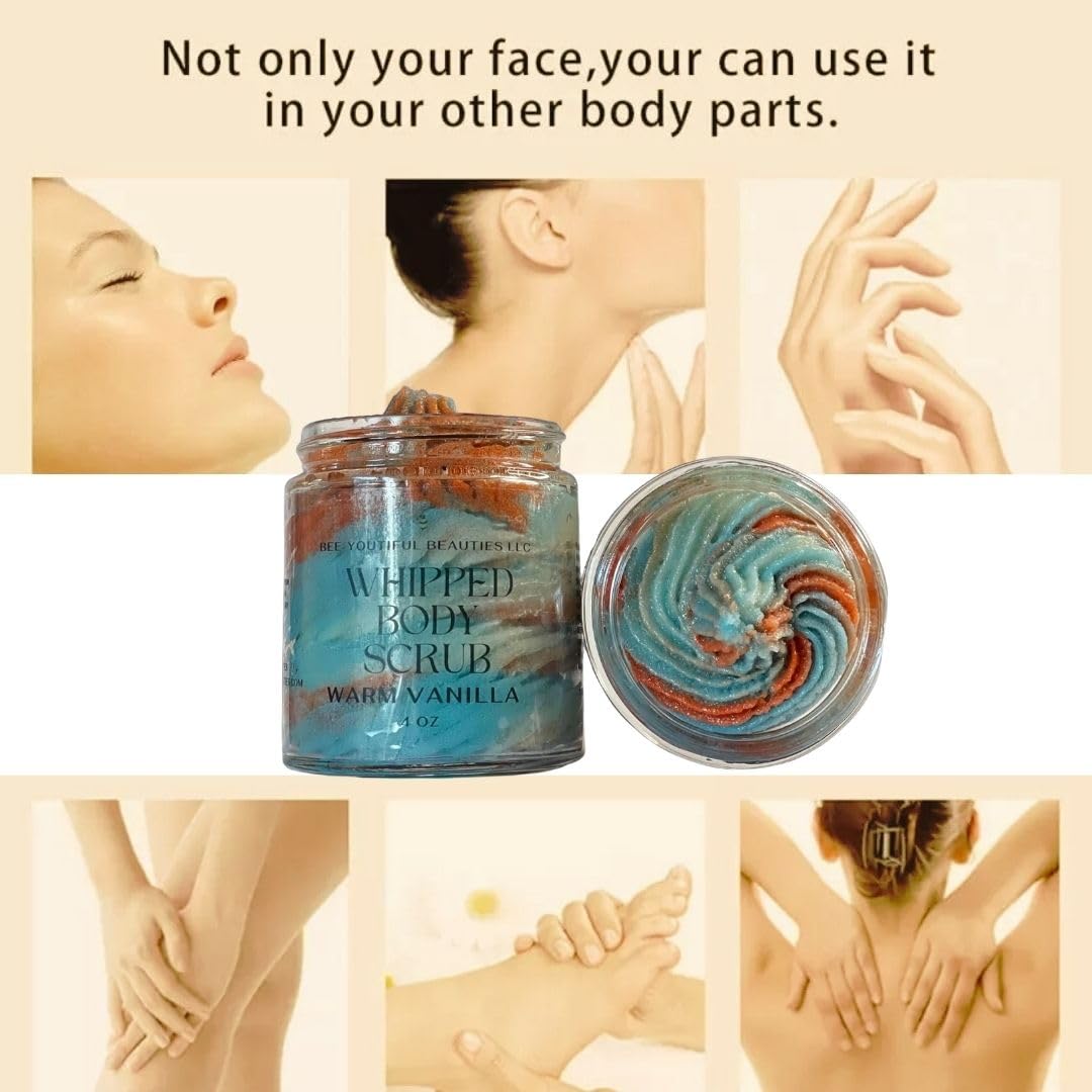 SWEET WARM VANILLA WHIPPED BODY SCRUB image 3