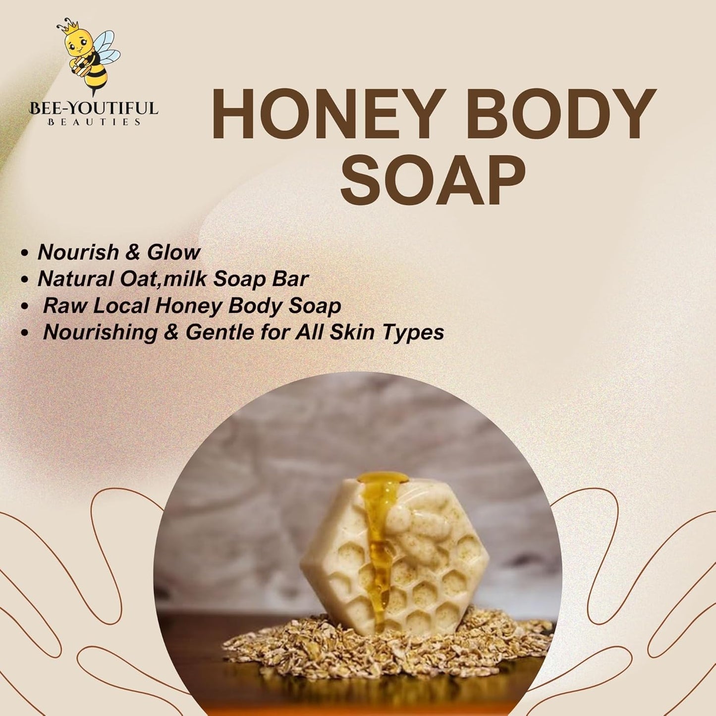 OAT, MILK & HONEY BODY SOAP image 3