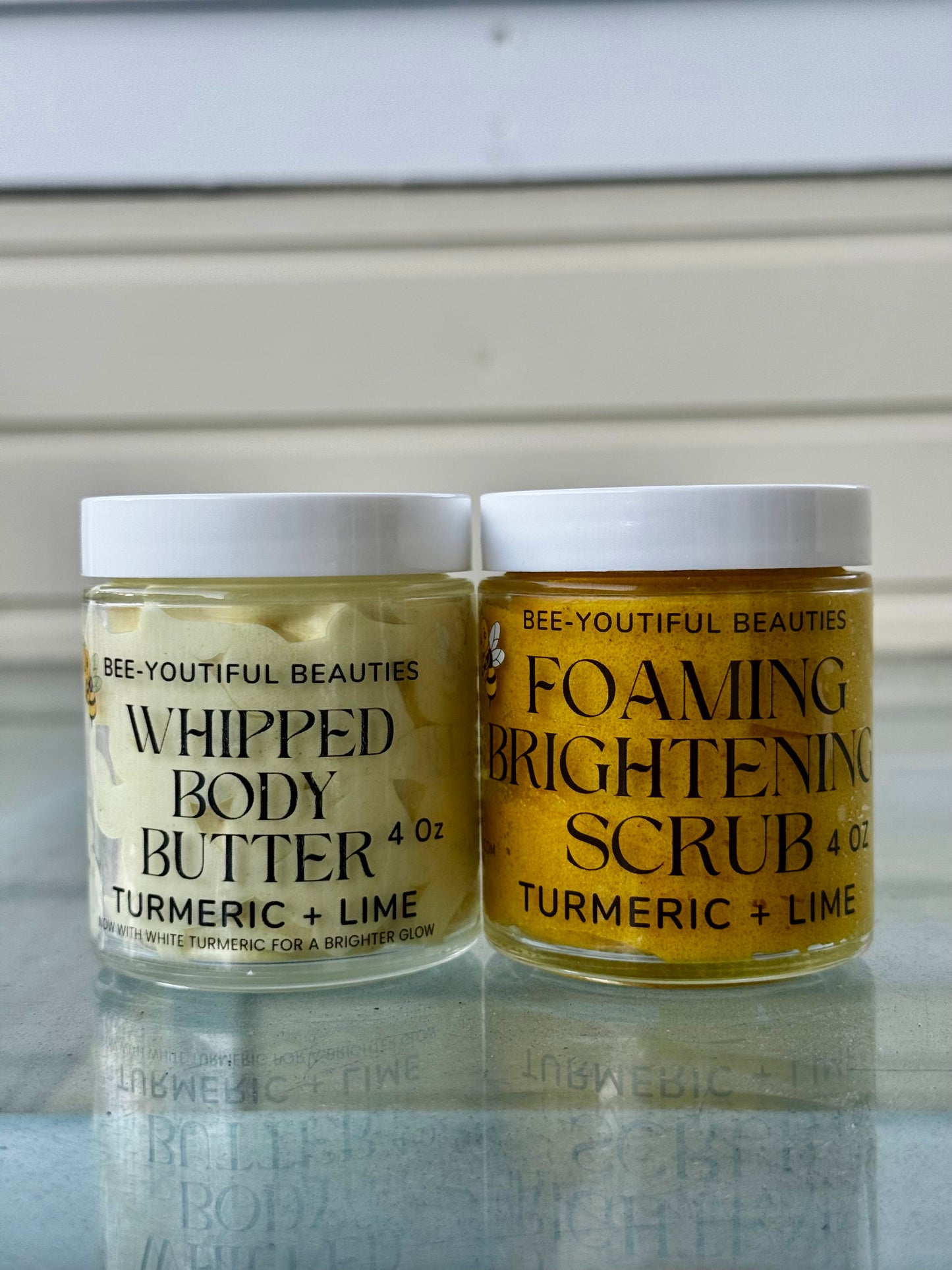4 oz Brightening Duo – Kojic Acid + Licorice Root + Niacinamide | Turmeric + Lime