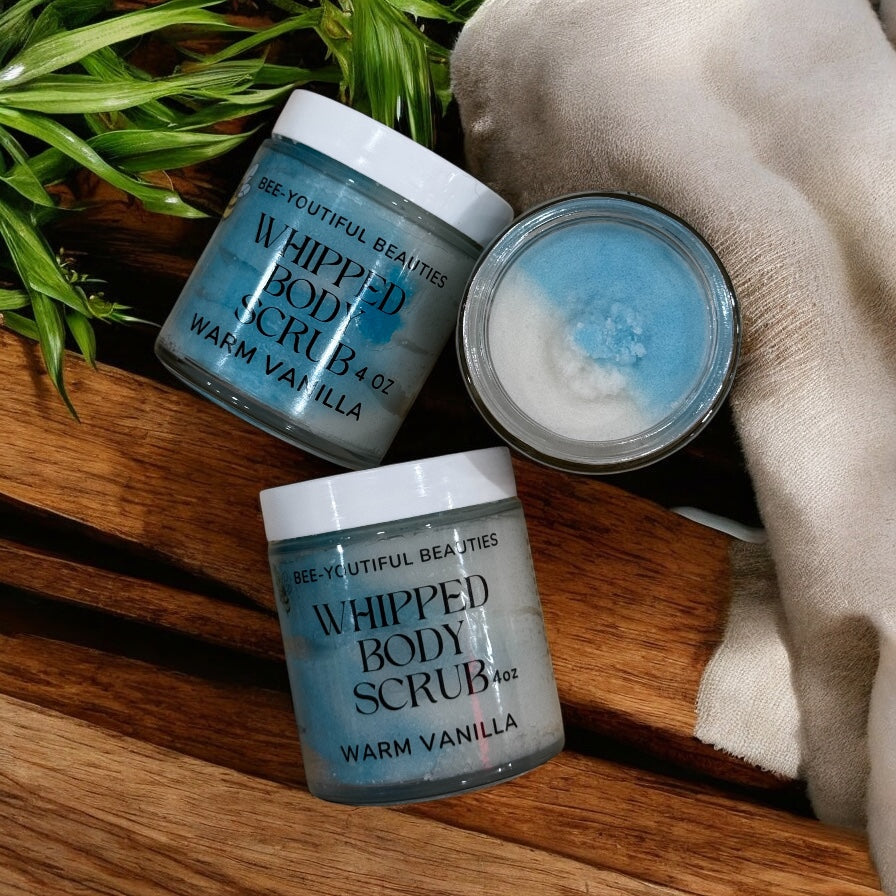 SWEET WARM VANILLA WHIPPED BODY SCRUB