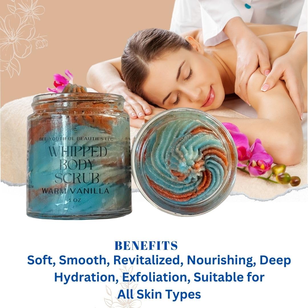 SWEET WARM VANILLA WHIPPED BODY SCRUB image 1