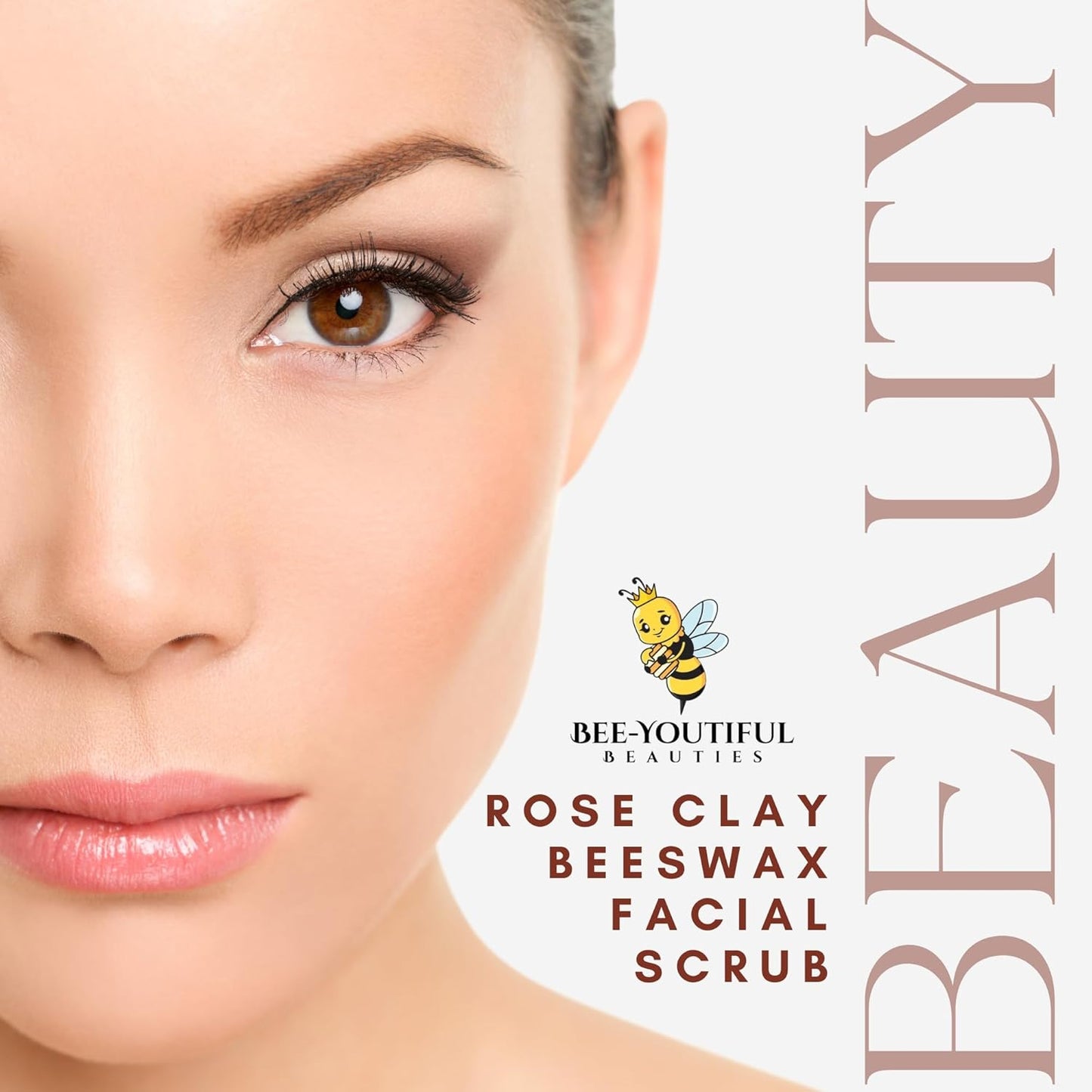 ROSE CLAY BEESWAX FACIAL SCRUB image 4