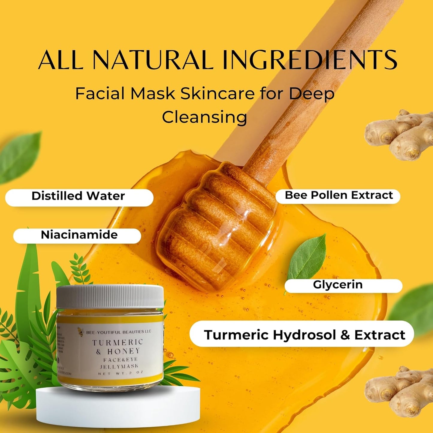 RADIANT HARMONY: TURMERIC & HONEY GLOW UP BUNDLE image 5