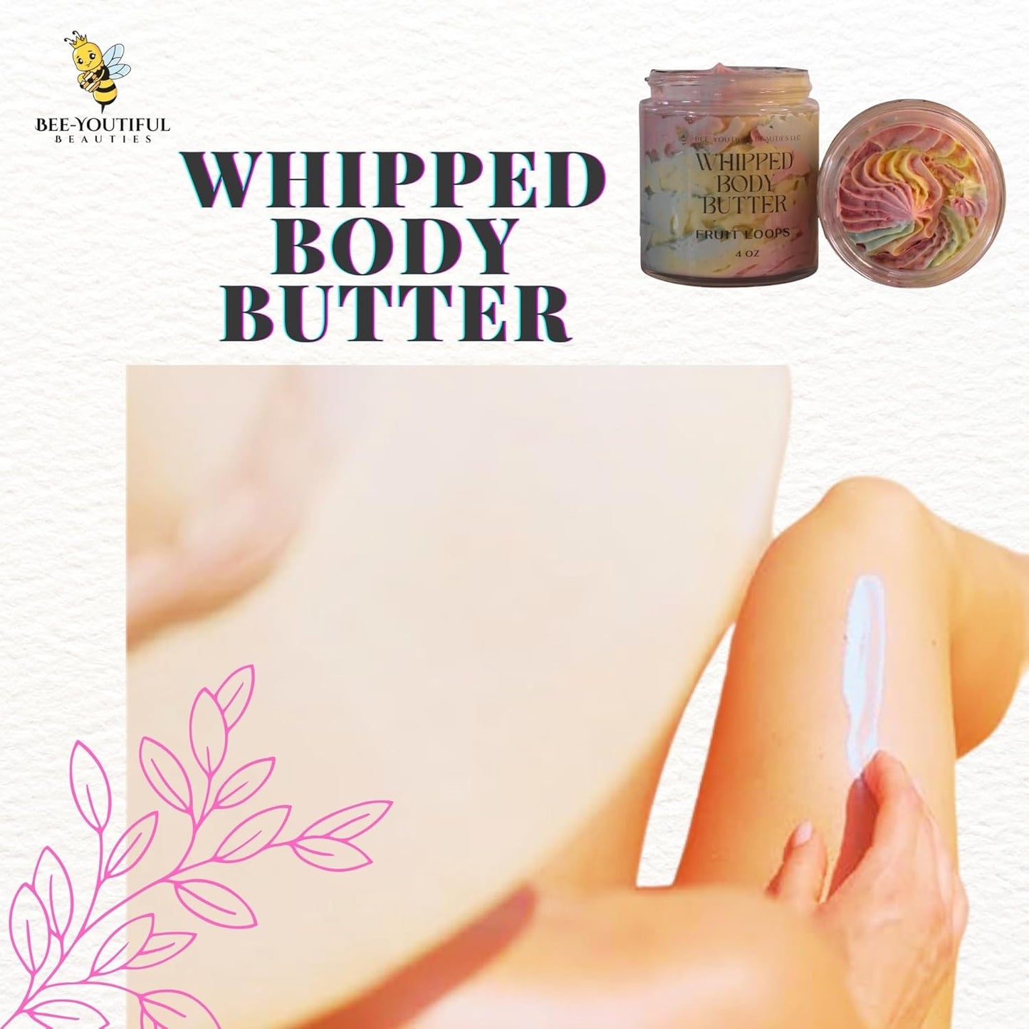 FRUIT LOOPS WHIPPED SHEA + BEESWAX BODY BUTTER image 1