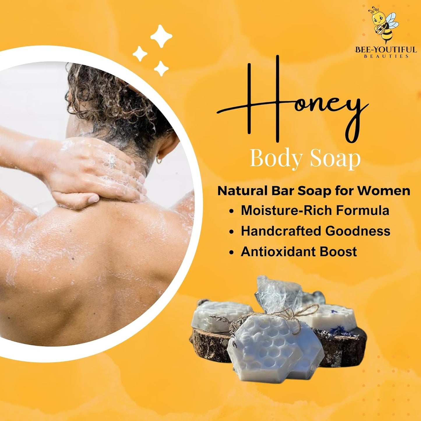 LAVENDER & HONEY BODY SOAP image 9
