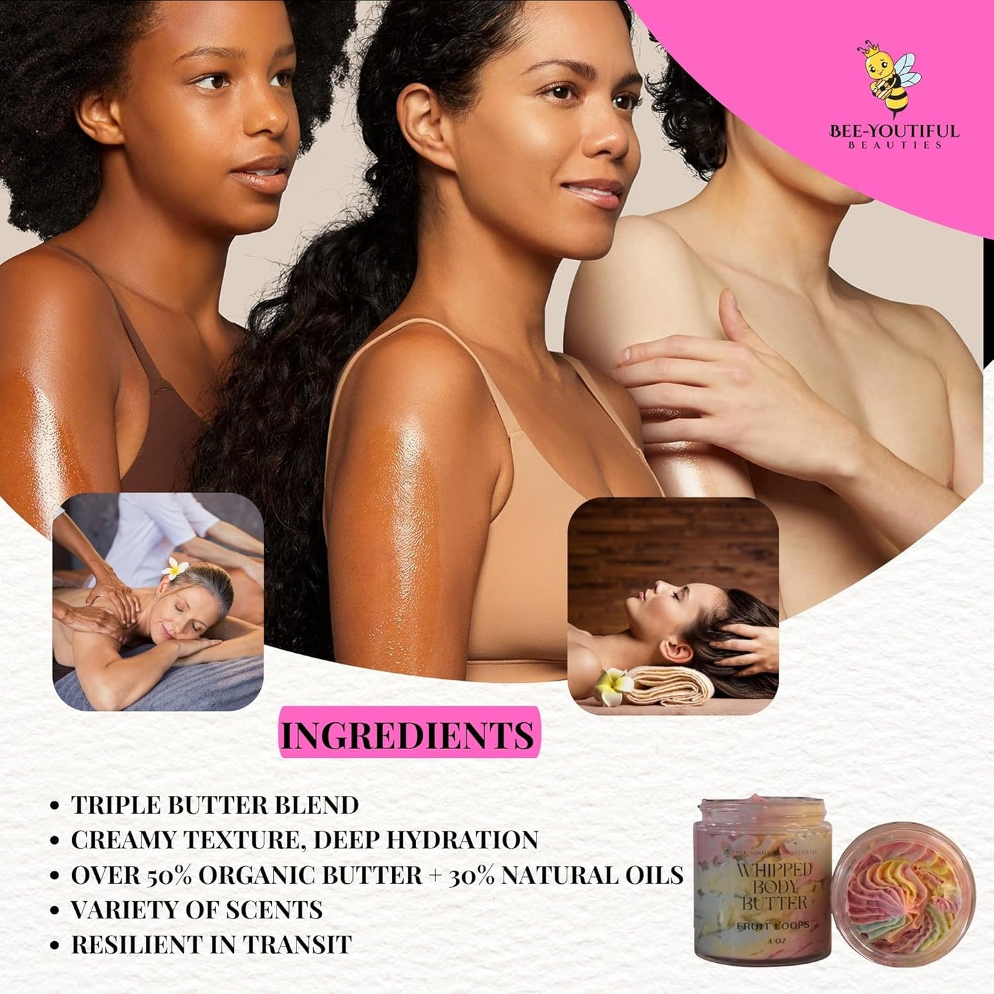 FRUIT LOOPS WHIPPED SHEA + BEESWAX BODY BUTTER image 5