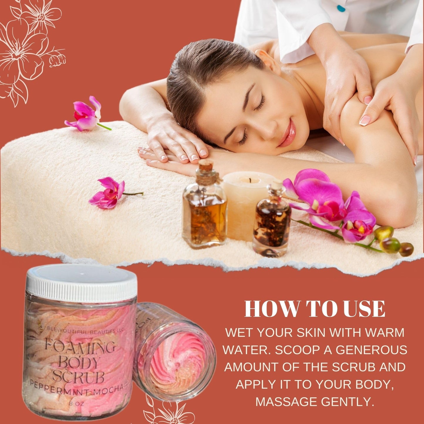 PEPPERMINT MOCHA FOAMING SCRUB image 6