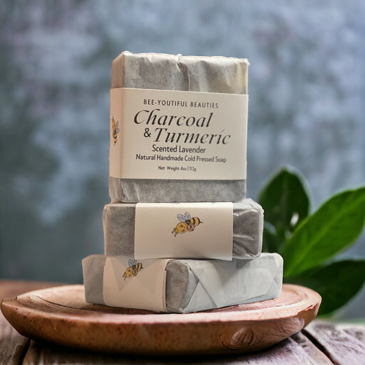 CHARCOAL & TURMERIC HONEY DETOX BAR image 0