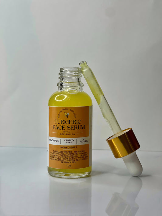 TURMERIC & BEE POLLEN FACIAL SERUM image 0
