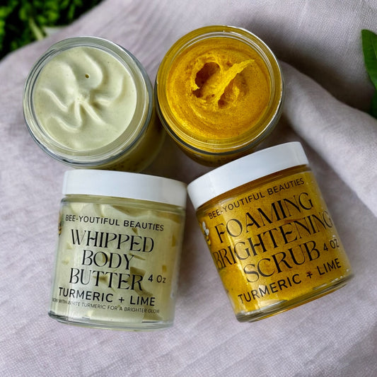 4 oz Brightening Duo – Kojic Acid + Licorice Root + Niacinamide | Turmeric + Lime