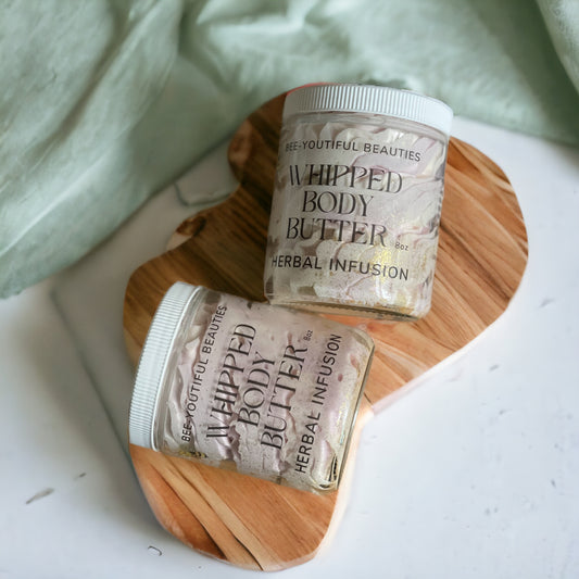 HERBAL INFUSION  (LAVENDER SAGE) WHIPPED SHEA + BEESWAX BODY BUTTER image 0