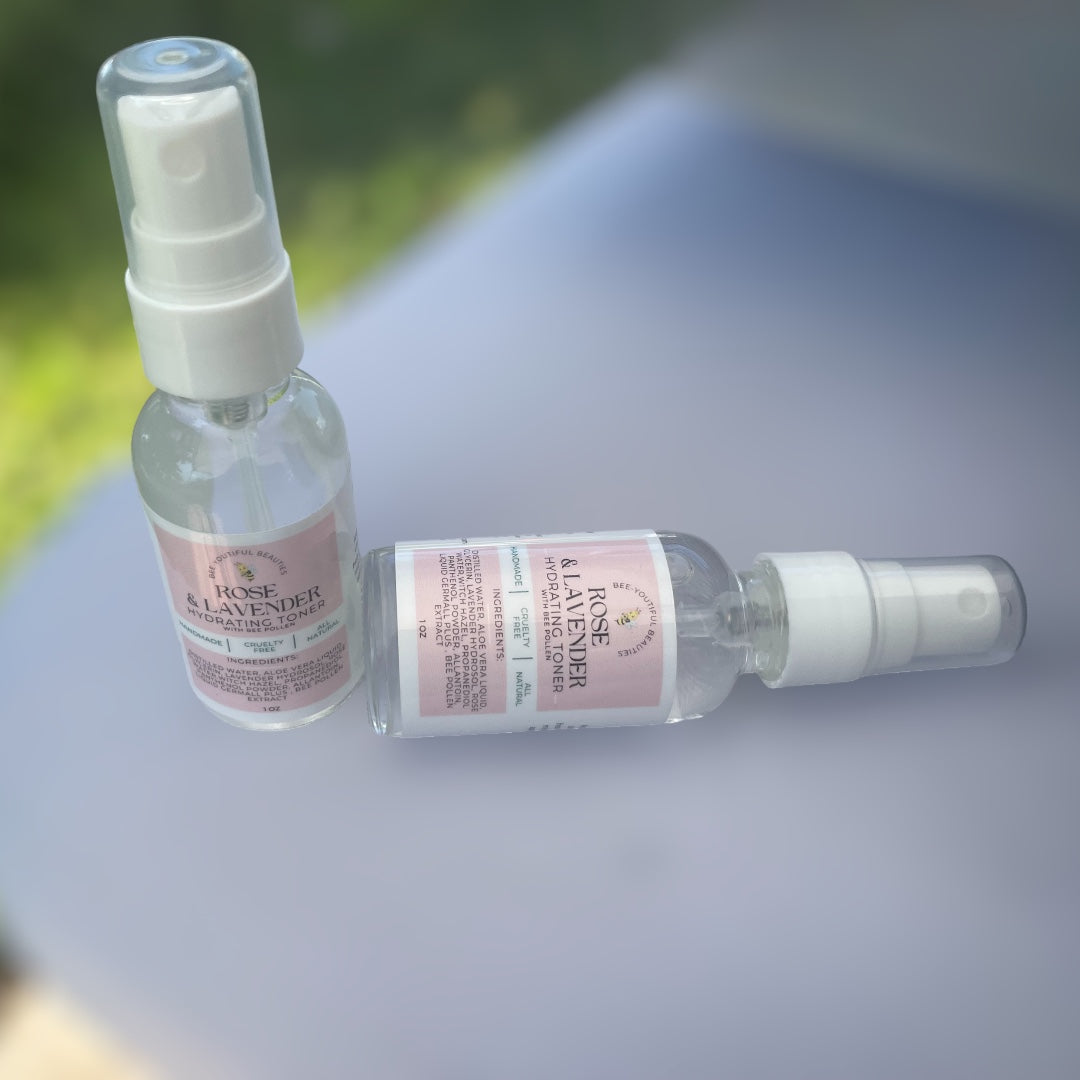 ROSE & LAVENDER TONER WITH BEE POLLEN image 1