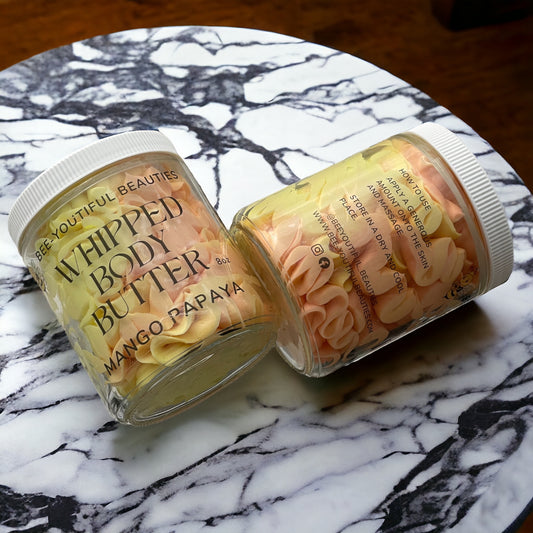 MANGO PAPAYA WHIPPED SHEA + BEESWAX BODY BUTTER image 0