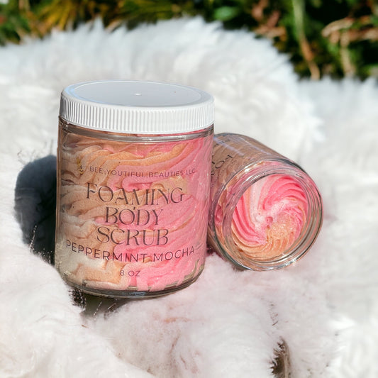 PEPPERMINT MOCHA FOAMING SCRUB image 0
