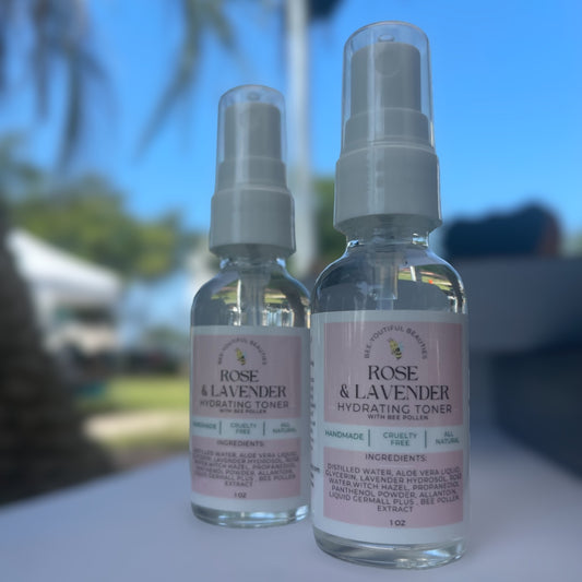 ROSE & LAVENDER TONER WITH BEE POLLEN image 0