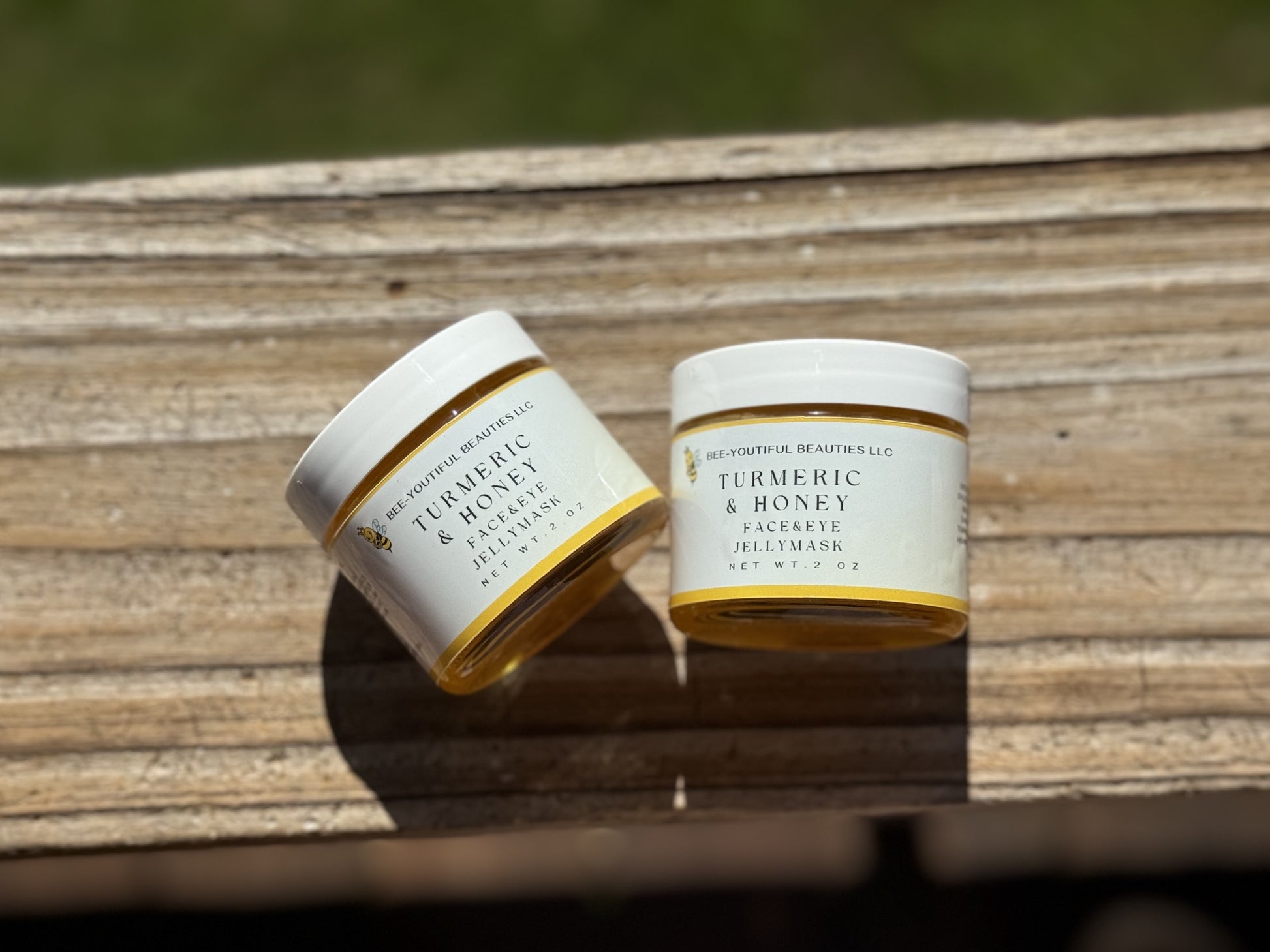TURMERIC & HONEY JELLY FACE MASK image 2