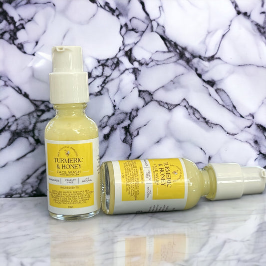 TURMERIC & HONEY FACE WASH W/ BEE POLLEN image 0