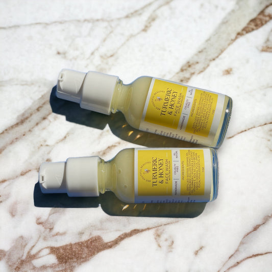 TURMERIC & HONEY FACE WASH W/ BEE POLLEN image 1