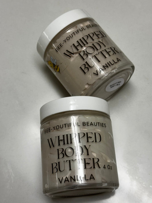 WHIPPED BEESWAX & SHEA BODY BUTTER - VANILLA