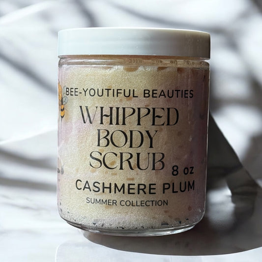 Cashmere Plum Whipped Body Scrub – Summer Collection