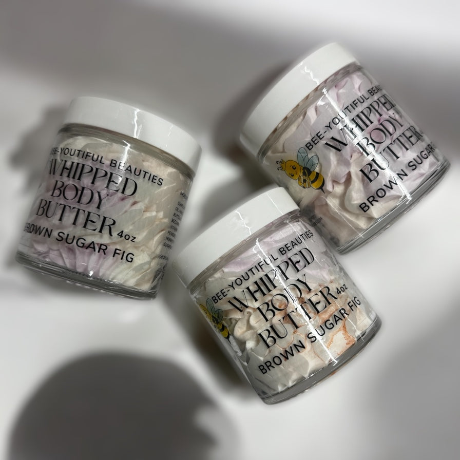 Brown Sugar Fig Whipped Shea + Beeswax Body Butter