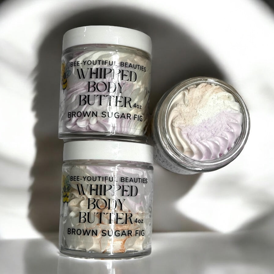 Brown Sugar Fig Whipped Shea + Beeswax Body Butter