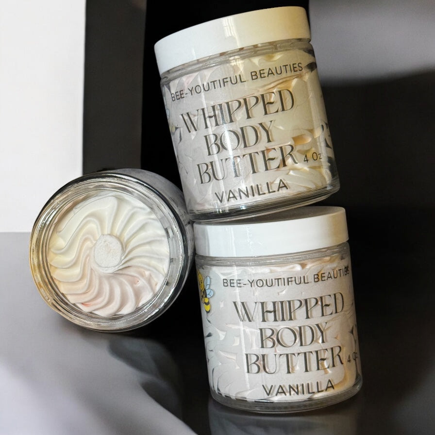 SWEET VANILLA WHIPPED SHEA & BEESWAX BODY BUTTER