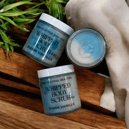 SWEET WARM VANILLA WHIPPED BODY SCRUB