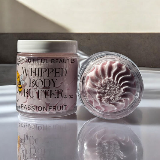 Passionfruit Whipped Shea + Beeswax Body Butter