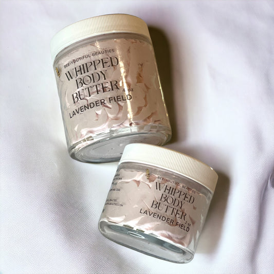 LAVENDER FIELD WHIPPED SHEA + BEESWAX BODY BUTTER image 0