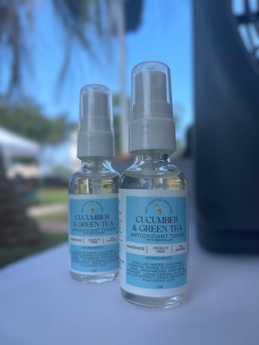 CUCUMBER & GREEN TEA TONER WITH BEE POLLEN image 0