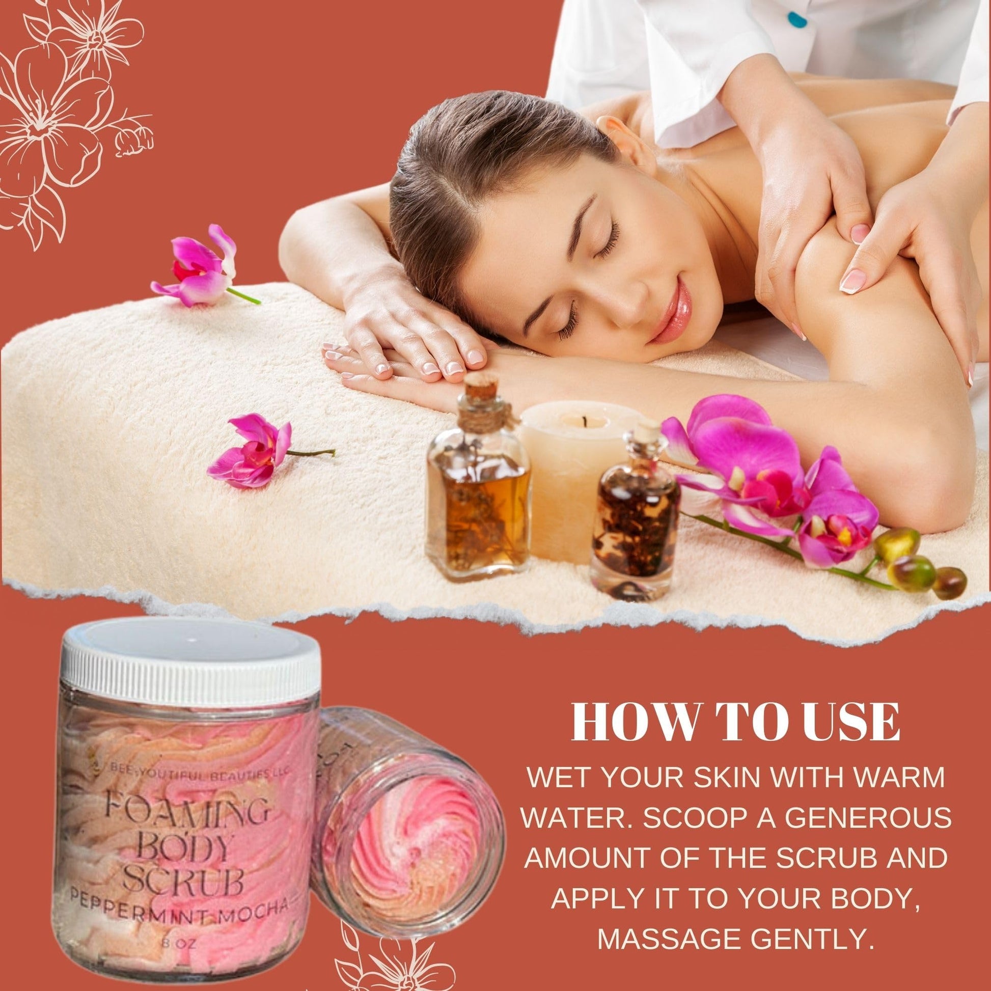 PEPPERMINT MOCHA FOAMING SCRUB image 6