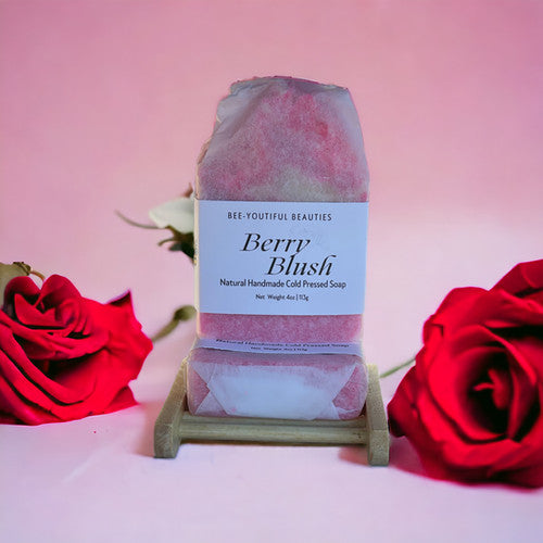 BERRY BLUSH SOAP BAR HONEY + BEESWAX | Bee-Youtiful